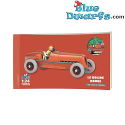 Le Bolide Rouge - Les cigares du pharaon - voiture de Tintin - échelle 1/24 - N° 1