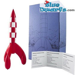 Razzo "Fusée lunaire" - Statuetta di Tintin - Tintinimaginatio - 30 cm