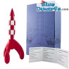 Mondrakete "Fusée lunaire" - Tim und Struppi Figur - Tintinimaginatio - 30 cm