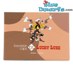 Lucky Luke - Lucky Luke Box of 2 Pairs of Socks - Lucky Comics - Bavarian Caps