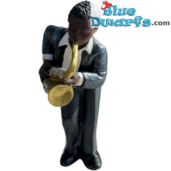 Saxophonist Low - Jazz Musicians Figurine - All that Jazz Collection - Parastone - 10 x 5.5 cm