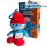 Grand Schtroumpf – Porte-clés en peluche de collection Les Schtroumpfs – 17 cm
