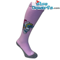 Rosa Sportsocken mit Schlumpfine und Hockeyschläger – Die Schlümpfe – Hingly 4