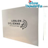 Snoopy tenant un cœur chromé – Snoopy – Peanuts – Leblon Delienne – 27 × 17 cm
