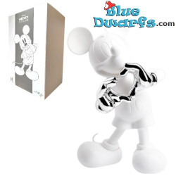 Mickey mit Liebe – Mickey Mouse – Kelly Hoppen – Weiß und Silber – Leblon Delienne – 30 × 18,5 cm