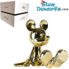 Mickey Zittend – Goud Verchroomd – Mickey Mouse – Marcel Wanders – Leblon Delienne – 12 × 13,5 cm