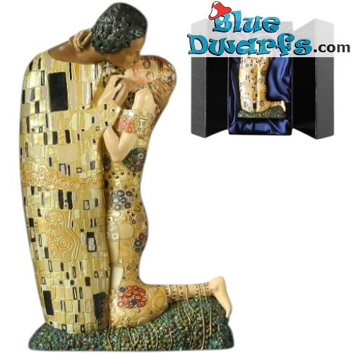 The Kiss - Gustav Klimt Collection Statue - Pocket Art- Parastone - 10 cm
