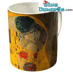 Tazza Il bacio di Klimt in scatola di latta – Collezione Gustav Klimt – Parastone – 9,5 cm / Ø 8 cm