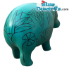 Hippopotame en Faïence – Figurine Collection Art Égyptien – Parastone – 8.5 x 15 cm
