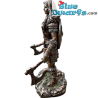 Guerrière Viking aux Doubles Haches – Force, Courage et Honneur – Statue Collection Viking en Bronze – Parastone – 16 cm