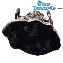 Guerriero Vichingo con Doppie Asce – La Potenza dei Norreni – Statua della Collezione Vichinga in Bronzo – Parastone – 16 cm