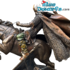 Vichingo su Cavallo Impennato – Potenza e Avventura in Immagine – Statua Collezione Vichinga in Bronzo – Parastone – 26,5 cm