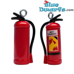 Mini-Feuerlöscher - Schlümpfe Dekorationsprodukt - Schlumpf nicht enthalten - 3 cm