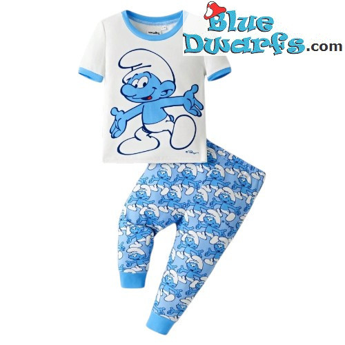 Ensemble de pyjama pour bébé Les Schtroumpfs – Vêtements Les Schtroumpfs – Taille 9-12 mois