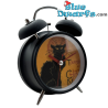 Wecker – Le Chat Noir – Die Schwarze Katze in Paris – Steinlen-Kollektion – Parastone – 16 x 11 cm