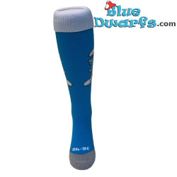 Pitufo Filósofo con los brazos cruzados – Calcetines deportivos de Los Pitufos – Azul – Hingly