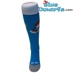 Grande Puffo come arbitro di calcio – Calzini sportivi dei Puffi – Blu – Hingly