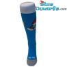 Papá Pitufo como árbitro de fútbol – Calcetines deportivos de Los Pitufos – Azul – Hingly