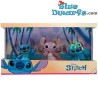 Stitch, Stitch met Scrump & Angel - Set van Lilo & Stitch figuren - Bullyland - Disney - 6 cm