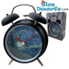 Reloj despertador La noche estrellada de Van Gogh - Colección Vincent van Gogh - Parastone - 16 x 11 cm