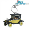 Gaston Lagaffe in seinem Auto - Schlüsselanhänger-Figur - Plastoy - 6 cm