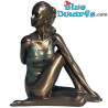 Vrouw in yogahouding Ardha Matsyendra-asana – Body Talk Yoga - Bronzen Kunstcollectie - Parastone - 13 cm