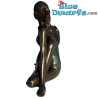 Mujer en posición de yoga Ardha Matsyendra-asana – Body Talk Yoga - Colección de Arte en Bronce - Parastone - 13 cm