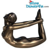 Donna in posizione yoga Dhanurasana – Posizione dell’arco – Body Talk Yoga - Collezione Arte in Bronzo - Parastone – 11 cm