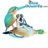 Amantes sobre un pato - Colección Jeroen Bosch - Figurilla - Parastone - 8,5 cm