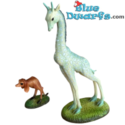 Giraffa e cane a due zampe - Collezione Jeroen Bosch - Statuina - Parastone - 17 / 6 cm