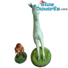 Girafe et chien à deux pattes - Collection Jeroen Bosch - Figurine - Parastone - 17 / 6 cm
