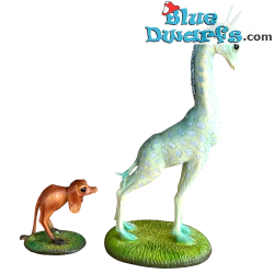 Girafe et chien à deux pattes - Collection Jeroen Bosch - Figurine - Parastone - 17 / 6 cm