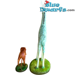 Girafe et chien à deux pattes - Collection Jeroen Bosch - Figurine - Parastone - 17 / 6 cm