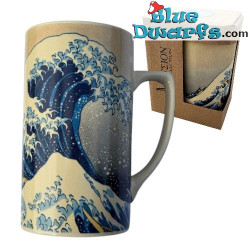 Taza The Great Wave off Kanagawa - Colección Katsushika Hokusai - Parastone - 11 cm / Ø 6 cm