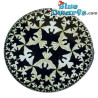4 Coasters featuring famous Cornelis Esche paintings - Circles - Maurits Cornelis Esche Collection - Parastone - 10 cm