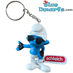 20842: Vanity Smurf, the designer (2023) - Keyring - Schleich - 5,5 cm