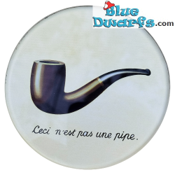 4 Onderzetters met beroemde schilderijen van René Magritte – René Magritte Collectie – Parastone – 10 cm