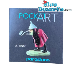 Pájaro con carta - Colección Jeroen Bosch - Arte de bolsillo - Parastone - 9 cm
