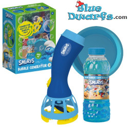 Générateur de Bulles des Schtroumpfs - Bouteille de Bulles et Plateau - Dodo Toys - 450 ml
