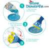 Il Generatore di Bolle dei Puffi - Bottiglia di Bolle e Vassoio - Dodo Toys - 450 ml