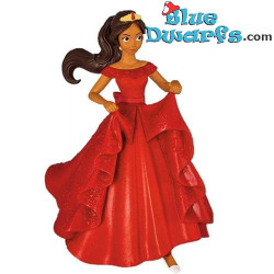 Elena di Avalor – con abito da sera rosso – 10 cm – Bullyland