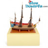 Kuifje, Model van het Schip De Eenhoorn - Kuifje Hars Figuren Collectie - Nr. 46022 - 25 x 10 x 20 cm