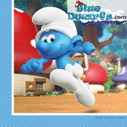 20 x The Smurfs Napkins - The smurfs Birthday Party Items - 33 x 33 cm