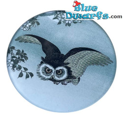 4 posavasos de búhos - Colección Art Japonais - Parastone - 10 cm