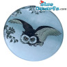 4 posavasos de búhos - Colección Art Japonais - Parastone - 10 cm