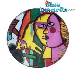 4 Cats Coasters - Guillaume Corneille Collection - Parastone - 10 cm