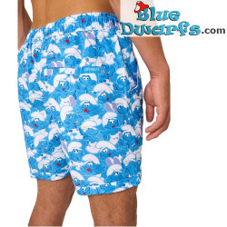 El conjunto de verano de Los Pitufos para hombre - Azul - OppoSuits