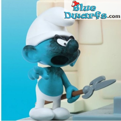 King Smurf with Smurf Servants - Le Schtroumpfissime collection Salsepareille - LMZ Collectibles - 2025