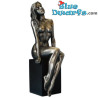 Zittende Vrouw – Body Talk Beeldje - Bronzen kunstcollectie - Parastone - 21 cm