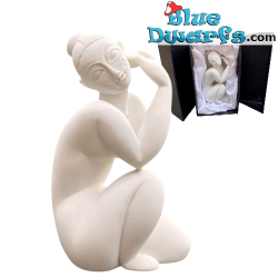Zittend vrouwelijk naakt – Amedeo Modigliani Collectie Beeldjei – Pocket Art – Parastone – 10 cm